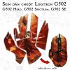Skin dán chuột Logitech G502 mẫu Natra nt26 Skin dán chuột Logitech G502 mẫu Natra nt26