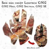 Skin dán chuột Logitech G502 mẫu Natra nt35