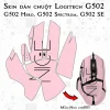 Skin dán chuột Logitech G502 mẫu Nice ath003 Skin dán chuột Logitech G502 mẫu Nice ath003