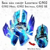 Skin dán chuột Logitech G502 mẫu Super Saiyan Skin dán chuột Logitech G502 mẫu Super Saiyan
