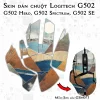 Skin dán chuột Logitech G502 mẫu Sơn mài GSM073 Skin dán chuột Logitech G502 mẫu Sơn mài GSM073