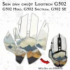 Skin dán chuột Logitech G502 mẫu Sơn mài GSM076 Skin dán chuột Logitech G502 mẫu Sơn mài GSM076