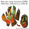 Skin dán chuột Logitech G502 mẫu Traditional Patterns patt06 Skin dán chuột Logitech G502 mẫu Traditional Patterns patt06