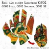 Skin dán chuột Logitech G502 mẫu Traditional Patterns patt07 Skin dán chuột Logitech G502 mẫu Traditional Patterns patt07