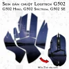 Skin dán chuột Logitech G502 mẫu Trời đêm buồn