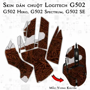 Skin dán chuột Logitech G502 mẫu Vương Khuyển