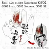 Skin dán chuột Logitech G502 mẫu Độ Ta Không Độ Nàng doq04 Skin dán chuột Logitech G502 mẫu Độ Ta Không Độ Nàng doq04