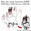 Skin dán chuột Logitech G502 mẫu Độ Ta Không Độ Nàng doq08 Skin dán chuột Logitech G502 mẫu Độ Ta Không Độ Nàng doq08