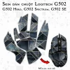 Skin dán chuột Logitech G502 mẫu đa giác tối Skin dán chuột Logitech G502 mẫu đa giác tối