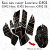 Skin dán chuột Logitech G502 mẫu đá đen xếp lẫn Skin dán chuột Logitech G502 mẫu đá đen xếp lẫn