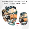Skin dán chuột Logitech G502 X mẫu Astronaut ast23 Skin dán chuột Logitech G502 X mẫu Astronaut ast23