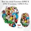 Skin dán chuột Logitech G502 X mẫu Avenger comic Skin dán chuột Logitech G502 X mẫu Avenger comic