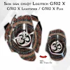 Skin dán chuột Logitech G502 X mẫu Biểu Tượng Om Skin dán chuột Logitech G502 X mẫu Biểu Tượng Om