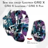 Skin dán chuột Logitech G502 X mẫu Black Panther icon