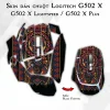 Skin dán chuột Logitech G502 X mẫu Black Panther Skin dán chuột Logitech G502 X mẫu Black Panther