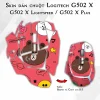 Skin dán chuột Logitech G502 X mẫu Brown và Cony atk115 Skin dán chuột Logitech G502 X mẫu Brown và Cony atk115