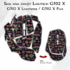 Skin dán chuột Logitech G502 X mẫu Captain Varvel Skin dán chuột Logitech G502 X mẫu Captain Varvel
