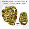 Skin dán chuột Logitech G502 X mẫu Crime Scene Skin dán chuột Logitech G502 X mẫu Crime Scene