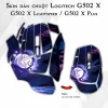Skin dán chuột Logitech G502 X mẫu cá koi ôm trăng Skin dán chuột Logitech G502 X mẫu cá koi ôm trăng