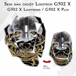 Skin dán chuột Logitech G502 X mẫu Cự Giải