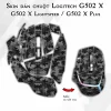 Skin dán chuột Logitech G502 X mẫu da rắn xám Skin dán chuột Logitech G502 X mẫu da rắn xám