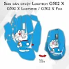 Skin dán chuột Logitech G502 X mẫu dor036 Skin dán chuột Logitech G502 X mẫu dor036