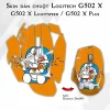 Skin dán chuột Logitech G502 X mẫu Doremon Dor003 Skin dán chuột Logitech G502 X mẫu Doremon Dor003