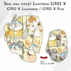 Skin dán chuột Logitech G502 X mẫu Doremon Dor048 Skin dán chuột Logitech G502 X mẫu Doremon Dor048