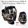 Skin dán chuột Logitech G502 X mẫu Dragon Ball Goku 6 7vnr75