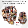 Skin dán chuột Logitech G502 X mẫu Dragonball Skin dán chuột Logitech G502 X mẫu Dragonball