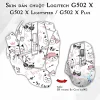 Skin dán chuột Logitech G502 X mẫu Dễ thương So Cute scu002 Skin dán chuột Logitech G502 X mẫu Dễ thương So Cute scu002