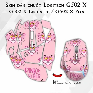 Skin dán chuột Logitech G502 X mẫu Dễ thương So Cute scu009