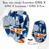 Skin dán chuột Logitech G502 X mẫu Hoa sen GSM179 Skin dán chuột Logitech G502 X mẫu Hoa sen GSM179