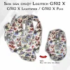Skin dán chuột Logitech G502 X mẫu Họa tiết công viên Disney Skin dán chuột Logitech G502 X mẫu Họa tiết công viên Disney