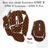 Skin dán chuột Logitech G502 X mẫu LV lv005 Skin dán chuột Logitech G502 X mẫu LV lv005