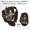 Skin dán chuột Logitech G502 X mẫu LV lv018 Skin dán chuột Logitech G502 X mẫu LV lv018