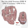 Skin dán chuột Logitech G502 X mẫu LV lấp lánh Skin dán chuột Logitech G502 X mẫu LV lấp lánh