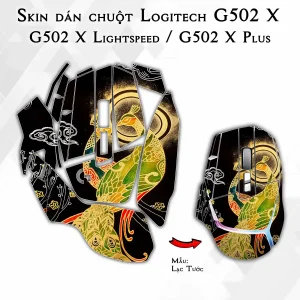 Skin dán chuột Logitech G502 X mẫu Lạc Tước