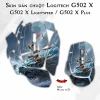 Skin dán chuột Logitech G502 X mẫu Natra nt21