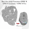 Skin dán chuột Logitech G502 X mẫu Polynesian đen trắng Skin dán chuột Logitech G502 X mẫu Polynesian đen trắng