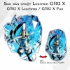 Skin dán chuột Logitech G502 X mẫu Songoku Dragon Ball 7vnr094