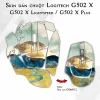 Skin dán chuột Logitech G502 X mẫu Sơn mài GSM012 Skin dán chuột Logitech G502 X mẫu Sơn mài GSM012