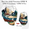 Skin dán chuột Logitech G502 X mẫu Sơn mài GSM047 Skin dán chuột Logitech G502 X mẫu Sơn mài GSM047