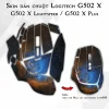 Skin dán chuột Logitech G502 X mẫu tinh vân Hoa uất kim hương vutr008 Skin dán chuột Logitech G502 X mẫu tinh vân Hoa uất kim hương vutr008