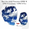 Skin dán chuột Logitech G502 X mẫu Trời lúc trưa nắng Skin dán chuột Logitech G502 X mẫu Trời lúc trưa nắng
