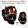 Skin dán chuột Logitech G502 X mẫu Trực Cảm lsm053 Skin dán chuột Logitech G502 X mẫu Trực Cảm lsm053
