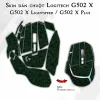 Skin dán chuột Logitech G502 X mẫu X-cross xanh lá Skin dán chuột Logitech G502 X mẫu X-cross xanh lá