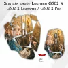 Skin dán chuột Logitech G502 X mẫu Zelda Skin dán chuột Logitech G502 X mẫu Zelda
