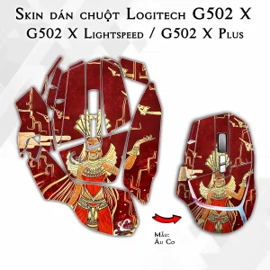 Skin dán chuột Logitech G502 X mẫu Âu Cơ