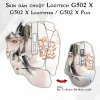 Skin dán chuột Logitech G502 X mẫu Độ Ta Không Độ Nàng doq01